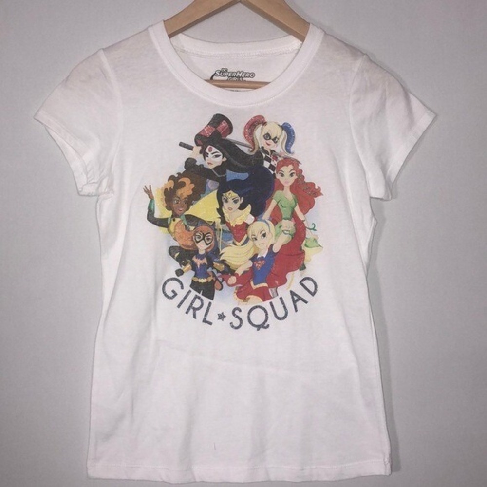 Dc Super‎ Hero Girls Short Sleeve Tee - Size XL